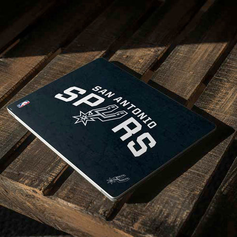 NBA San Antonio Spurs Distressed Surface Laptop 2 Skin